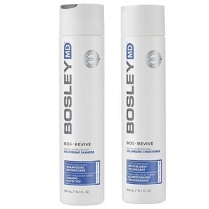 Bosley Revive Shampoo and Conditioner Set - Help Restore Thicker, fuller hair